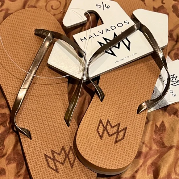 Flip Flop - Malvasia Size 5/6. Color brown and lux. NWT - Picture 11 of 17